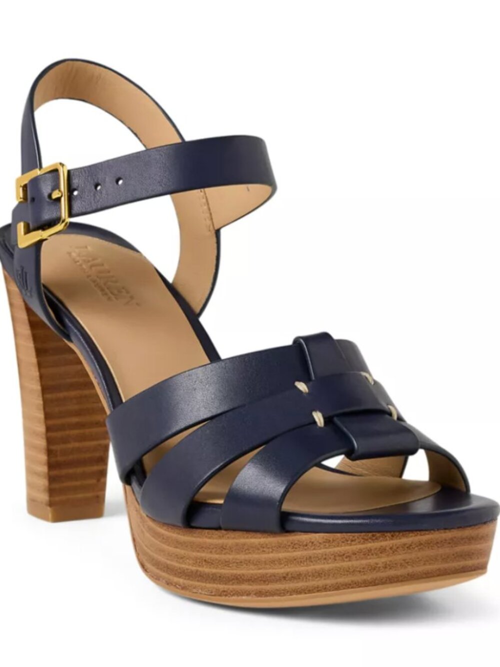 Never Worn Soffia Burnished Leather Sandals size 8.5